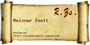 Reizner Zsolt névjegykártya